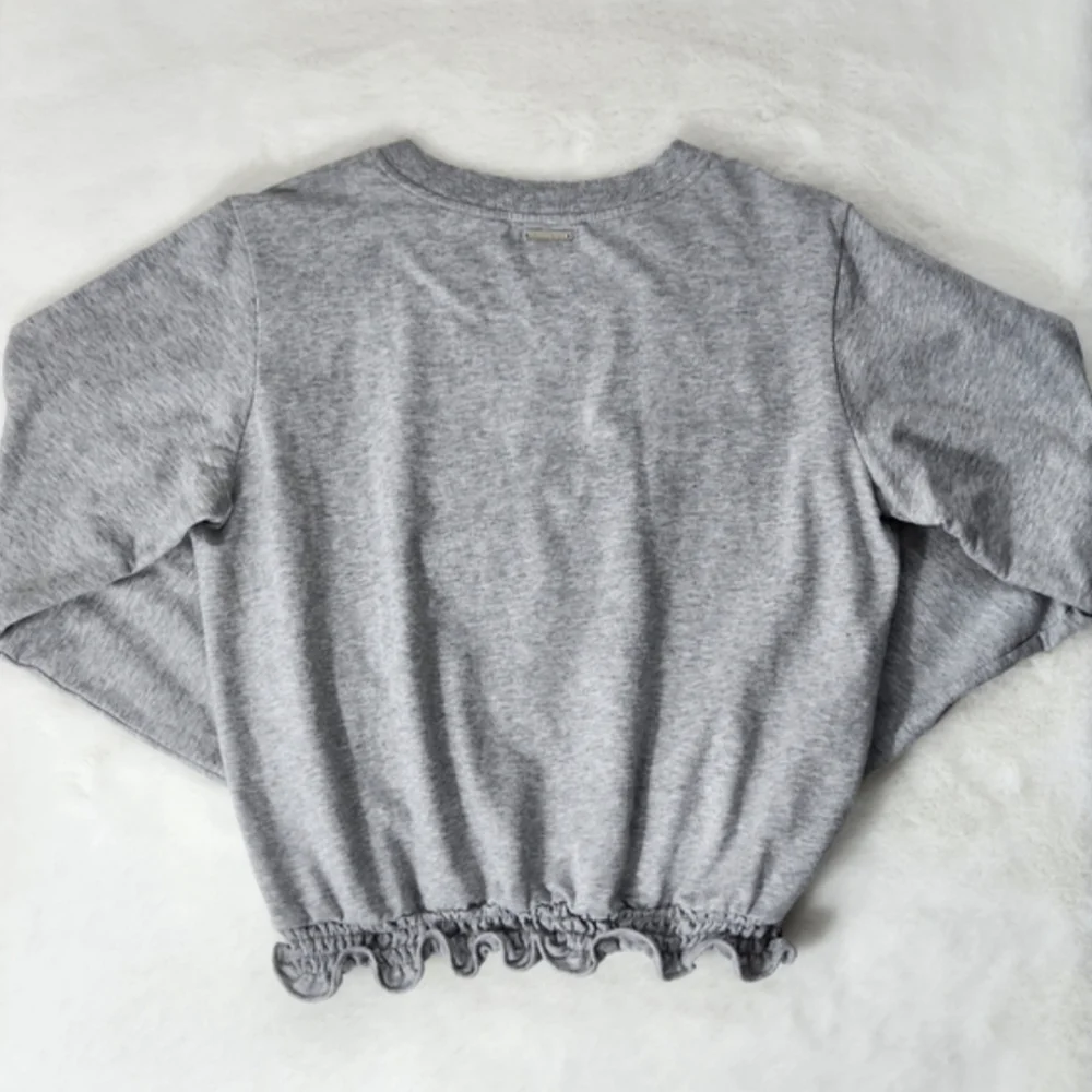 Michael Kors Ruffle Hem Sweatshirt